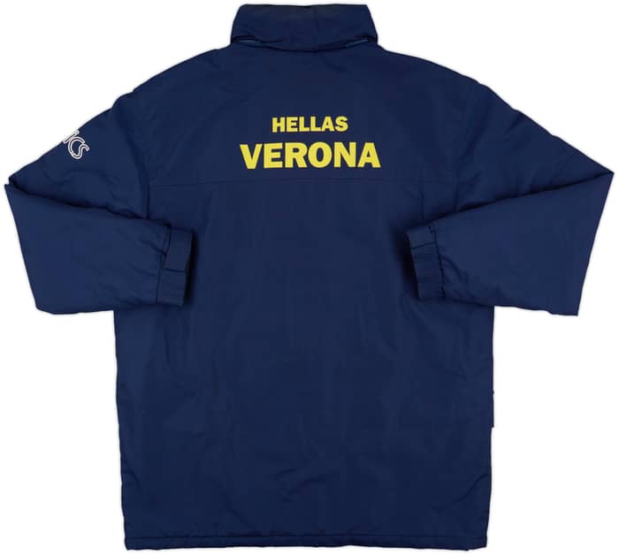 2006-07 Hellas Verona Asics Padded Bench Coat - 9/10 - (L)
