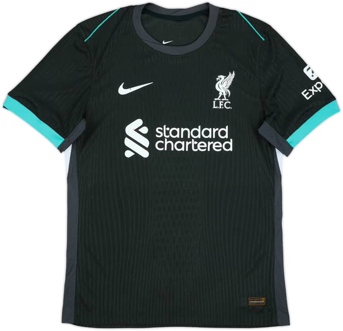 2024-25 Liverpool Authentic Away Shirt Virgil #4 - 8/10 - (L)