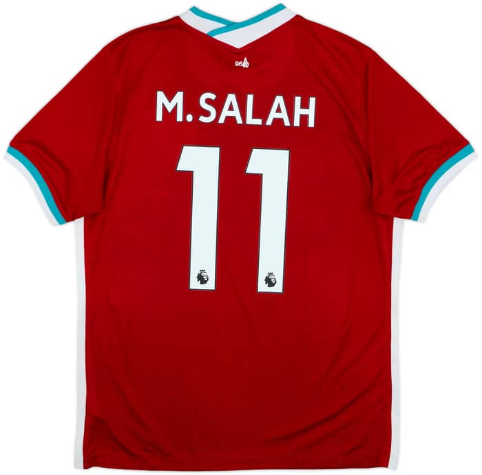 2020-21 Liverpool Home Shirt M.Salah #11 - 8/10 - (L)