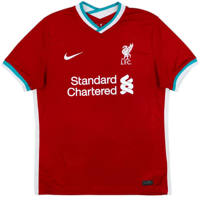 2020-21 Liverpool Home Shirt M.Salah #11 - 8/10 - (L)