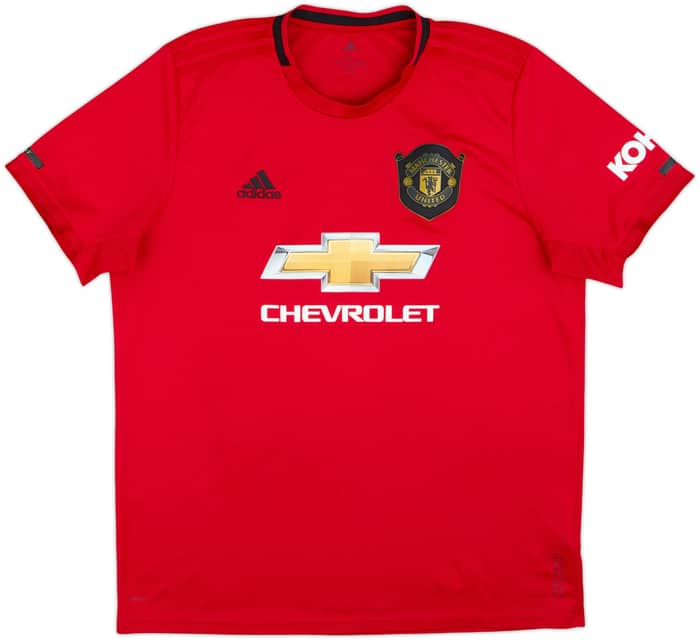 2019-20 Manchester United Home Shirt Pogba #6 - 8/10 - (XL)