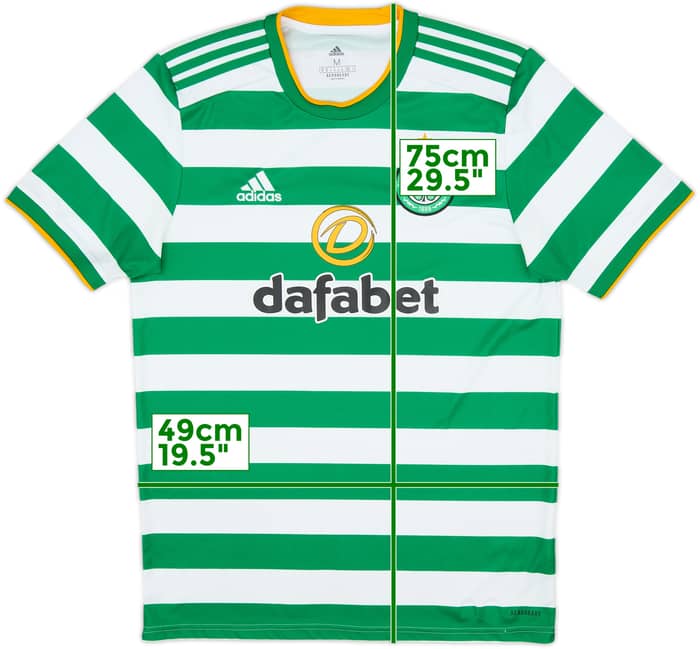 2020-21 Celtic Home Shirt - 10/10 - (M)