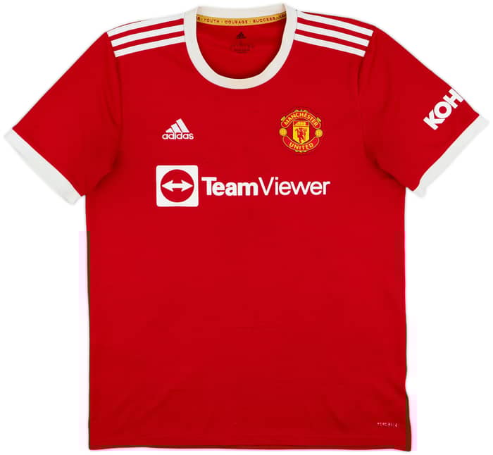 2021-22 Manchester United Home Shirt Ronaldo #7 - 5/10 - (L)