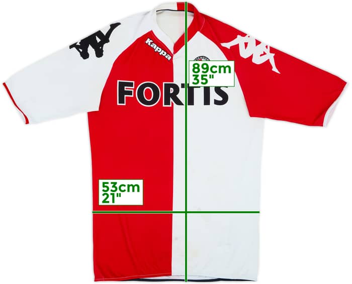 2007-08 Feyenoord Home Shirt - 5/10 - (L)