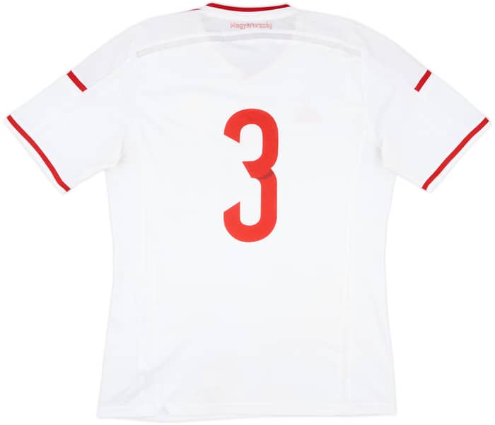 2014-16 Hungary Match Issue Away Shirt #3
