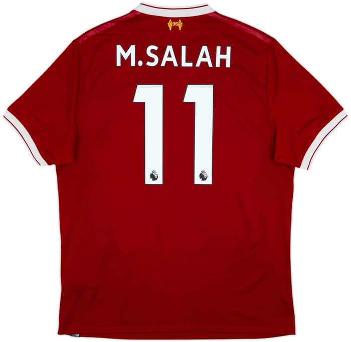 2017-18 Liverpool 125 Years Home Shirt M.Salah #11 - 6/10 - (L)