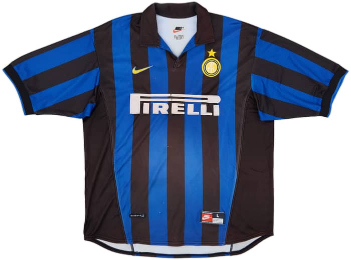 1998-99 Inter Milan Home Shirt Baggio #10 - 5/10 - (L)