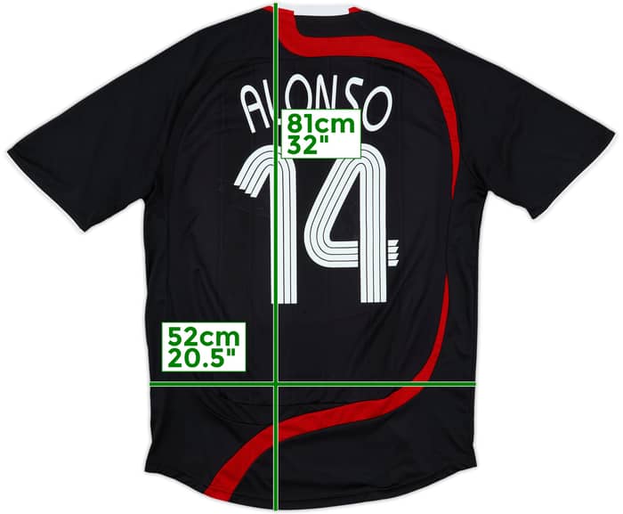 2007-08 Liverpool Third Shirt Alonso #14 - 6/10 - (L)