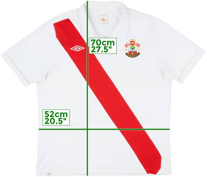 2010-11 Southampton 125 Years Home Shirt - 5/10 - (XL)