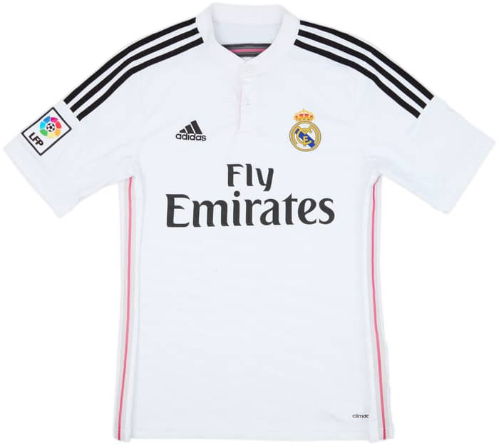 2014-15 Real Madrid Home Shirt James #10 - 8/10 - (S)