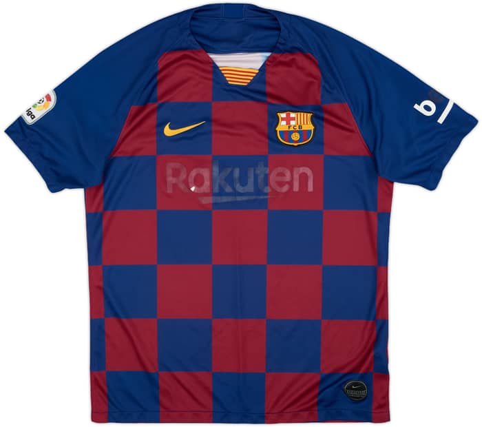 2019-20 Barcelona Home Shirt - 4/10 - (L)