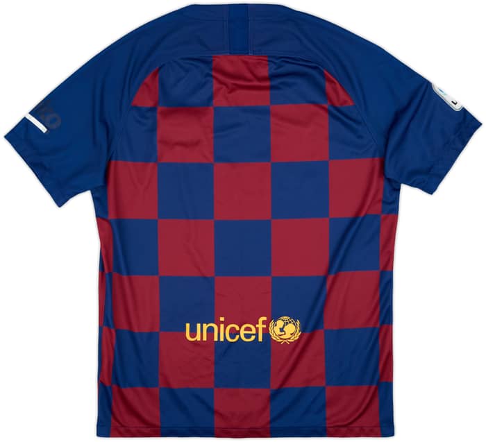 2019-20 Barcelona Home Shirt - 4/10 - (L)