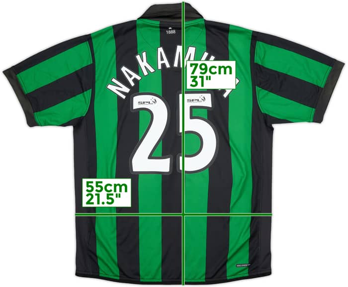 2006-08 Celtic Away Shirt Nakamura #25 - 8/10 - (L)