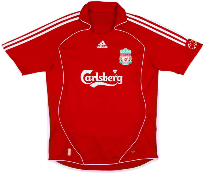 2006-08 Liverpool Home Shirt Alonso #14 - 6/10 - (L)