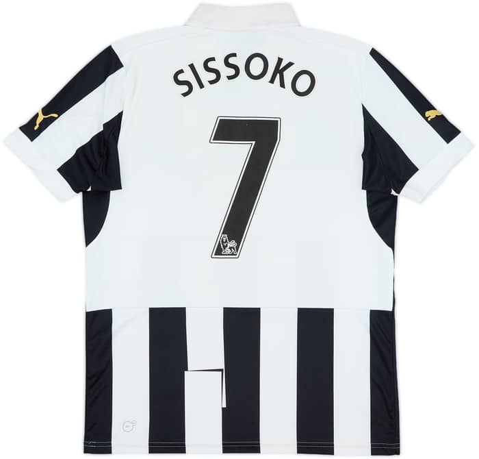 2012-13 Newcastle Home Shirt Sissoko #7 - 6/10 - (M)