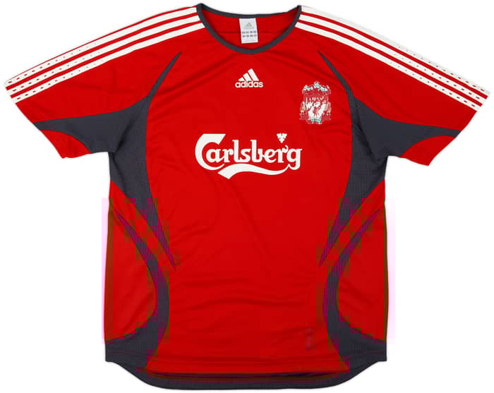 2006-07 Liverpool adidas Formotion Training Shirt - 4/10 - (L/XL)