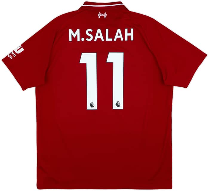 2018-19 Liverpool Home Shirt M.Salah #11 - 5/10 - (L)