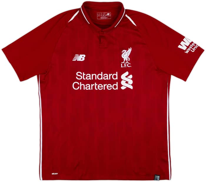 2018-19 Liverpool Home Shirt M.Salah #11 - 5/10 - (L)