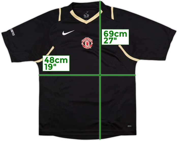 2006-07 Manchester United Nike Training Shirt - 9/10 - (S)