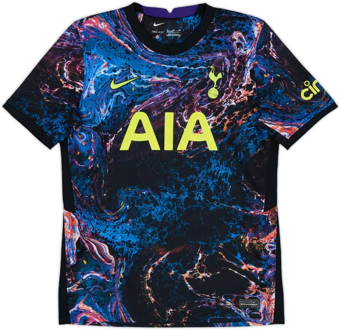 2021-22 Tottenham Away Shirt Son #7 - 9/10 - (XL.Boys)