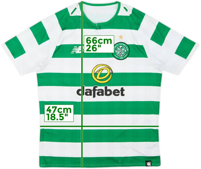 2018-19 Celtic Home Shirt - 6/10 - (S)