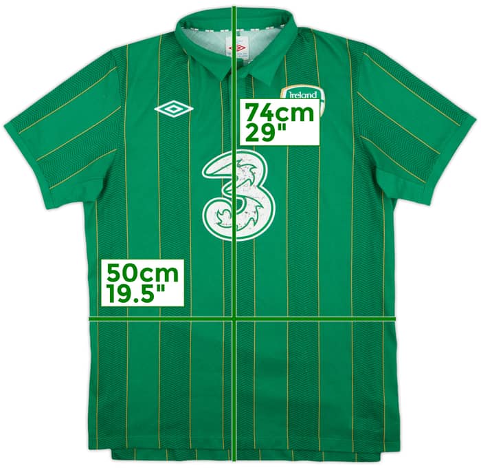 2011 Ireland Home Shirt - 7/10 - (M)