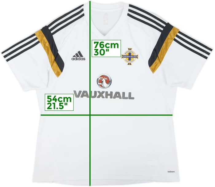 2014-15 Northern Ireland adizero Training Shirt - 6/10 - (XL)