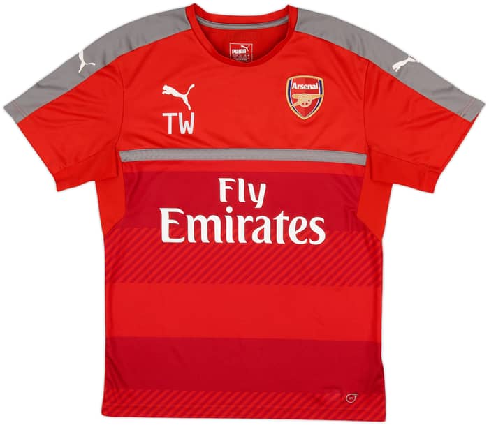 2016-17 Arsenal Puma Staff Issue Training Shirt TW - 7/10 - (L)