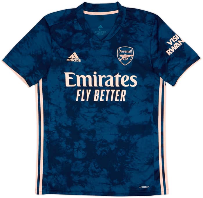 2020-21 Arsenal Third Shirt Aubameyang #14 - 4/10 - (M)