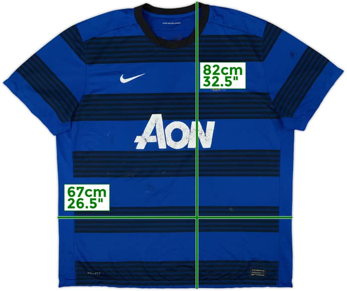 2011-13 Manchester United Away Shirt - 5/10 - (3XL)