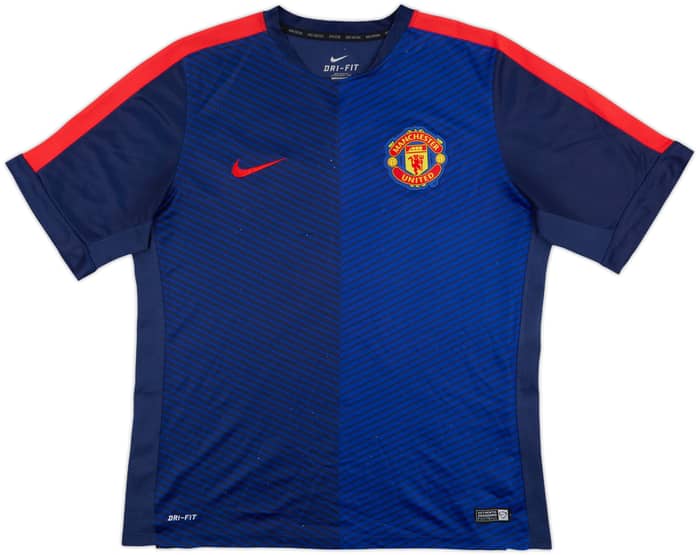 2014-15 Manchester United Nike Training Shirt - 6/10 - (XL)
