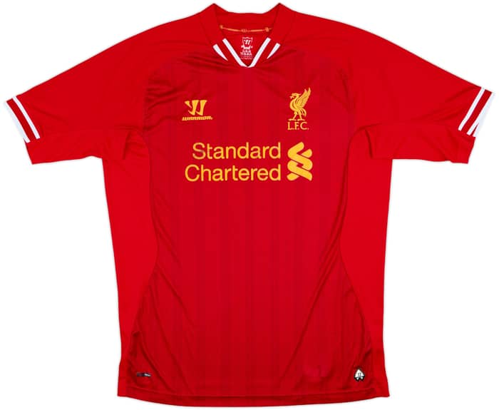 2013-14 Liverpool Home Shirt Suarez #7 - 5/10 - (XL)