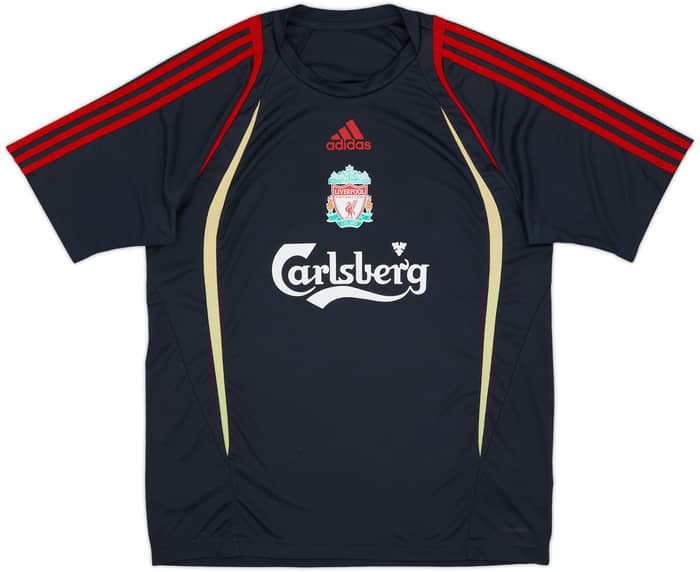 2009-10 Liverpool adidas Training Shirt - 8/10 - (L)