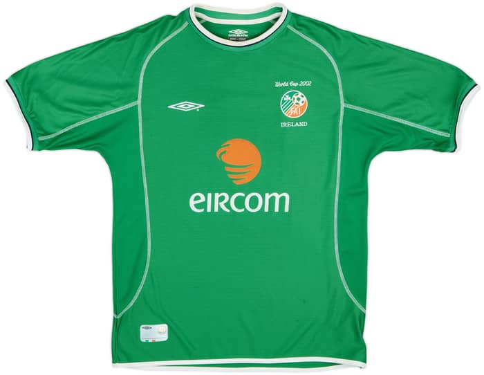 2002-03 Ireland Home Shirt R.Keane #10 - 9/10 - (L)
