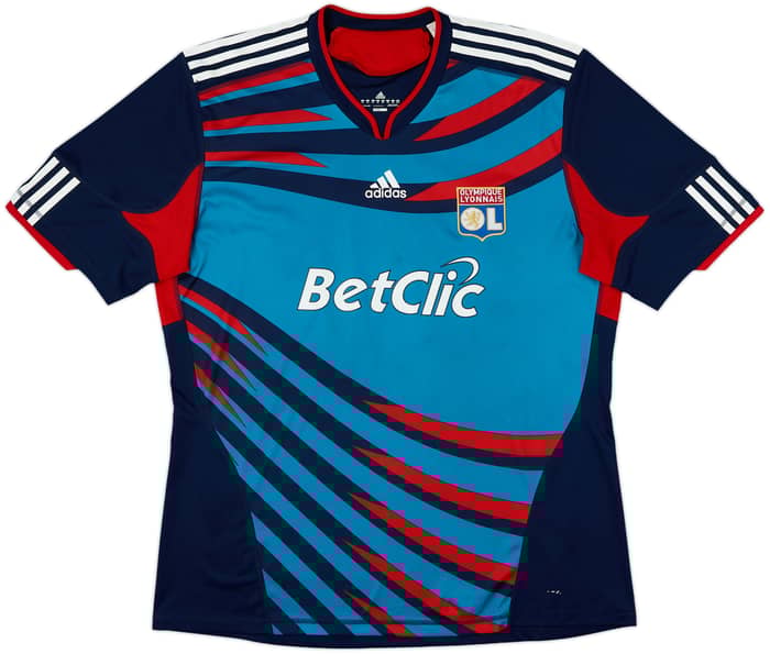 2010-11 Lyon Player Issue Third Shirt Lisandro #9 - 8/10 - (XXL)