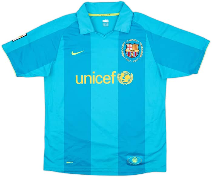 2007-09 Barcelona Away Shirt Ronaldinho #10 - 6/10 - (L)