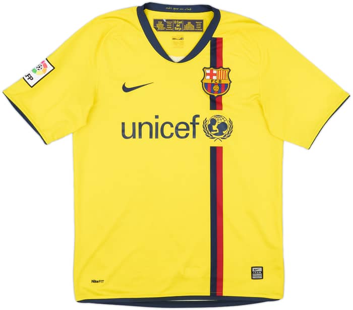 2008-10 Barcelona Away Shirt Ibrahimovic #9 - 8/10 - (S)