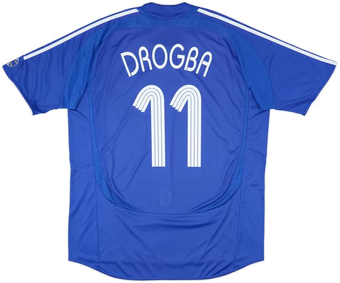 2006-08 Chelsea Home Shirt Drogba #11 - 7/10 - (XL)