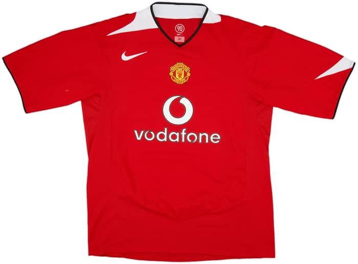 2004-06 Manchester United Home Shirt Keane #16 - 6/10 - (XL)
