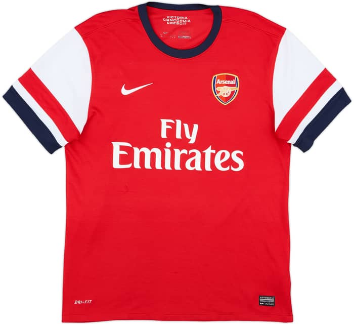 2012-14 Arsenal Home Shirt Arteta #8 - 7/10 - (M)
