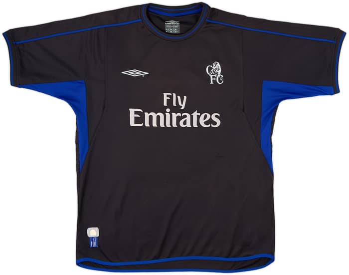 2002-04 Chelsea Away Shirt Zola #25 - 7/10 - (XL)