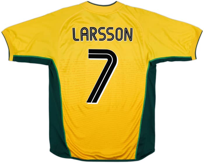 2002-03 Celtic Away Shirt Larsson #7 - 7/10 - (M)