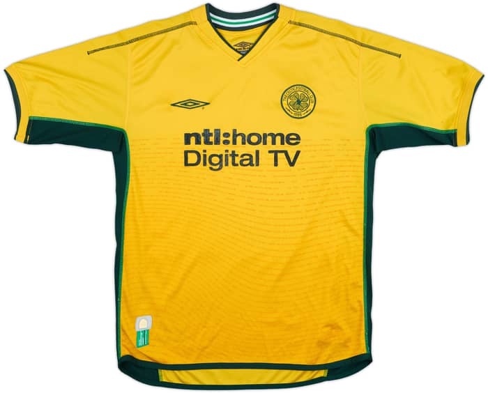 2002-03 Celtic Away Shirt Larsson #7 - 7/10 - (M)