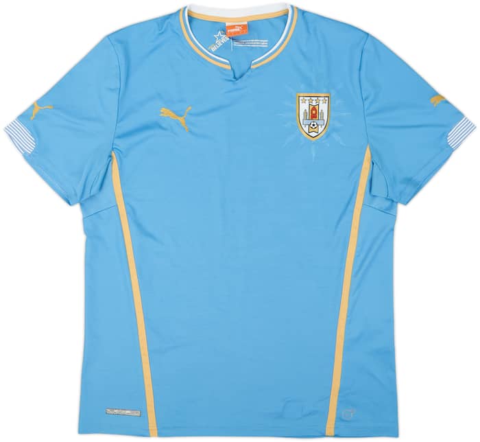 2014-15 Uruguay Home Shirt - 7/10 - (L)
