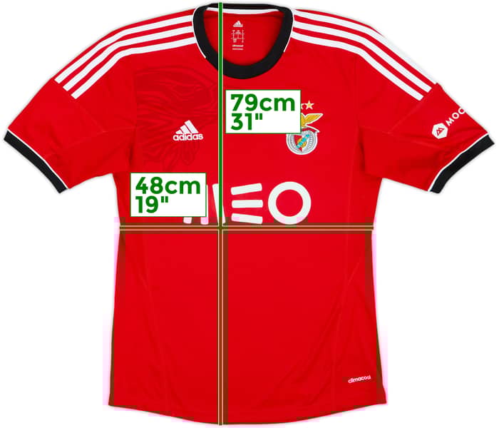 2014-15 Benfica Home Shirt - 7/10 - (S)