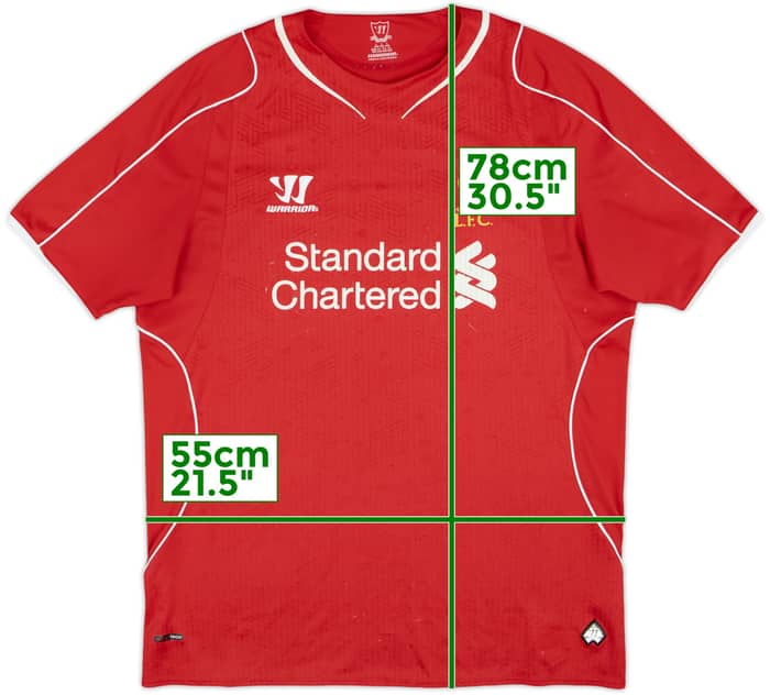 2014-15 Liverpool Home Shirt - 5/10 - (L)