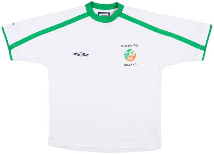 2002-03 Ireland Umbro Training Shirt - 7/10 - (S)