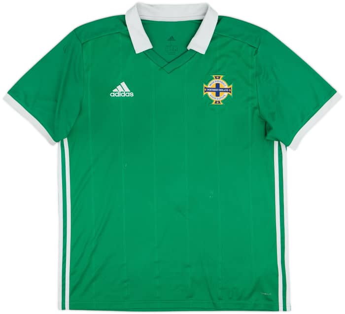 2018-19 Northern Ireland Home Shirt - 5/10 - (L)