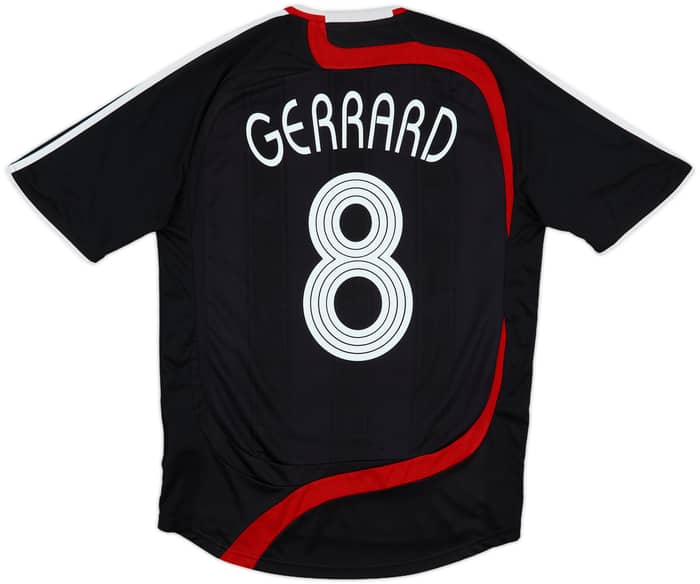 2007-08 Liverpool Third Shirt Gerrard #8 - 6/10 - (L)