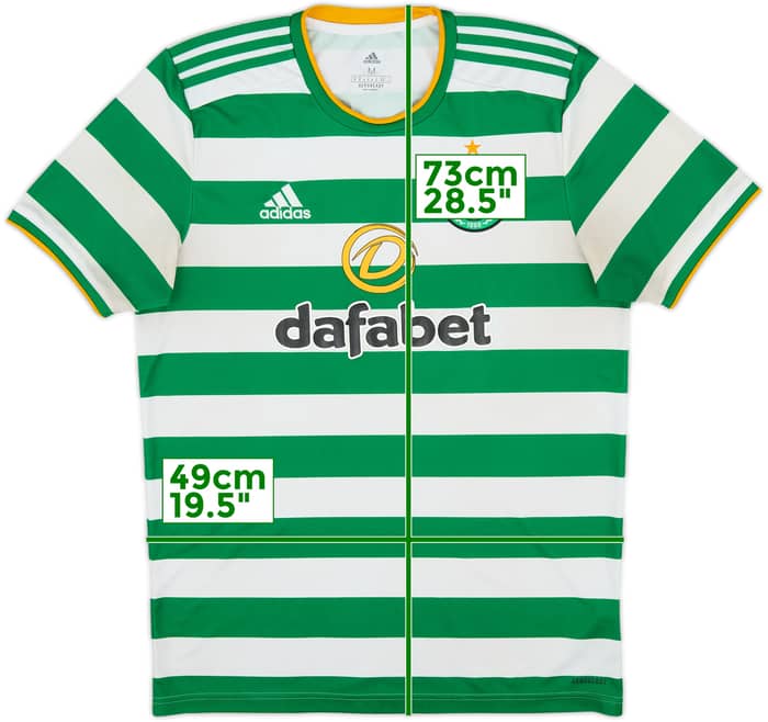 2020-21 Celtic Home Shirt - 4/10 - (M)